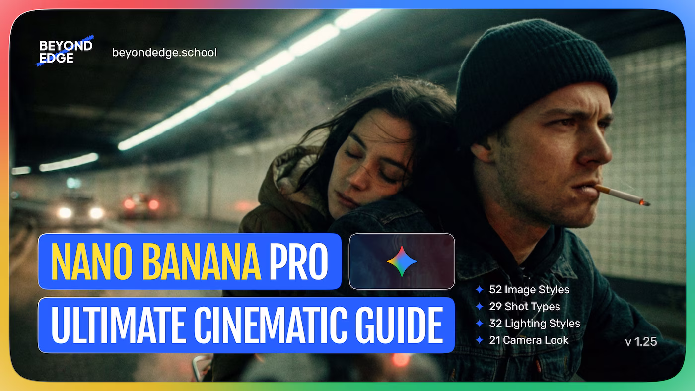 Checkout order bump for the BeyondEdge Nano Banana Pro prompting guide